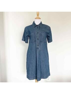 NWT Madewell Chambray Shirt Dress